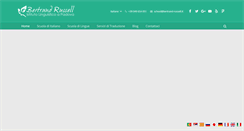 Desktop Screenshot of bertrand-russell.it
